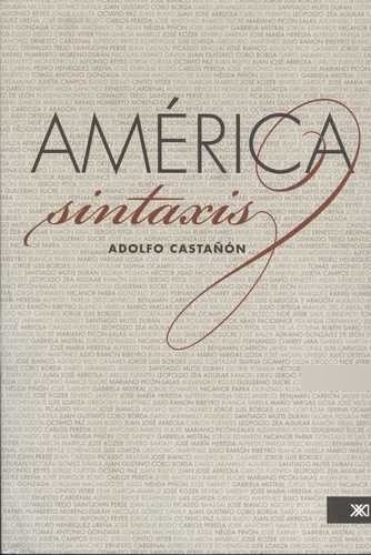 Libro América Sintaxis