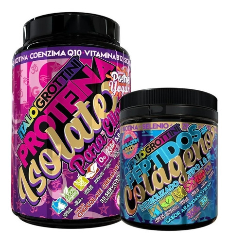 Proteína Isolate Para Ellas+péptidos Colageno Hidrolizado Ch
