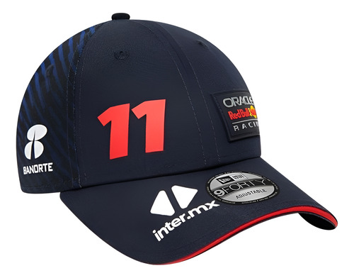 Gorra New Era Redbull 9forty F1 Juvenil 60357170 Original Azul Oscuro Unitalla Lisa