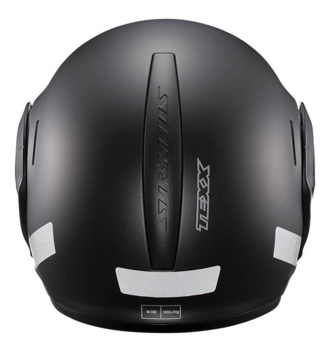 Imagem 7 de 8 de Capacete Moto Texx Stratos Preto Fosco Articulado Abre 180º