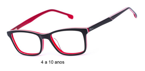 Armação Infantil Oculos Ogrife Og 347-c Tamanho P Original