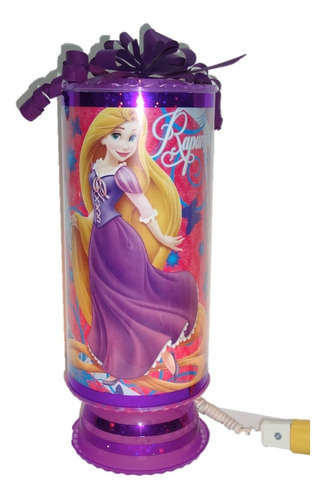 Rapunzel  Centros De Mesa 10 Lamparas 38 Cm Altura Premium