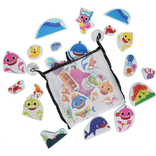 Wowwee Baby Shark Official - Pegatinas Para La Hora Del Baño