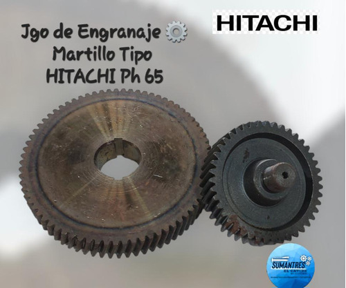 Repuestos Para Su Martillo Tipo Hitachi Ph 65 Genéricos 