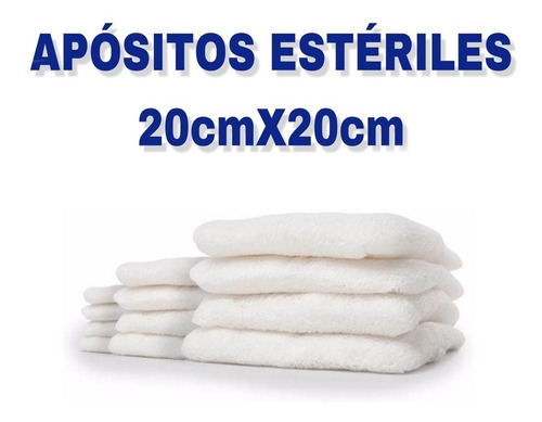 Apositos Estériles 20 Cm X 20 Cm ¡pack X 5 Unds!