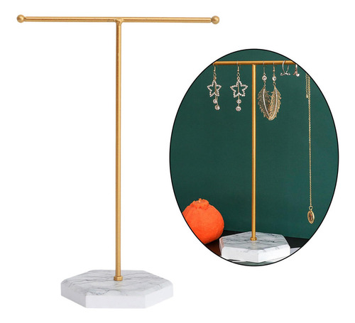 Soporte Para Joyería Soporte En T Base De Mármol