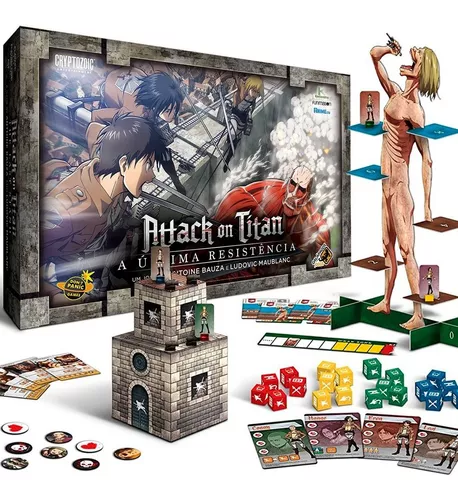 Attack On Titan: A Última Resistência - Caixinha Boardgames