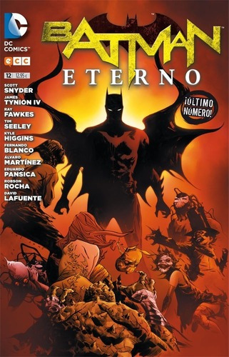 Batman Eterno  12 - Kyle Higgins, De Kyle Higgins. Editorial Ecc España En Español
