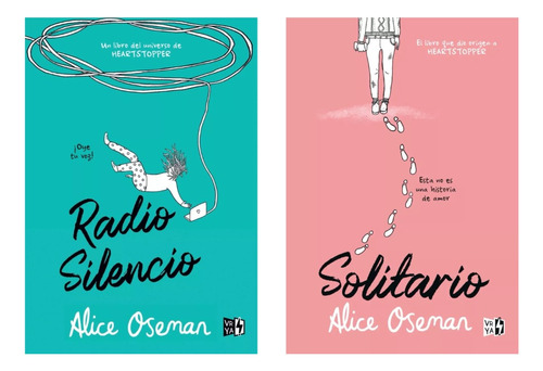 Radio Silencio + Solitario - Alice Oseman - V&r - 2 Libros