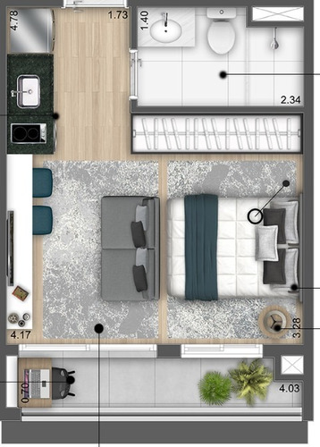 Imagem 30 de 30 de Studio - 0000264 - 69800064