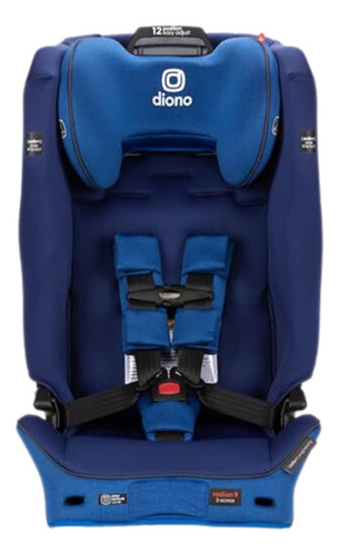 Asiento De Auto Diono Radian 3rxt Safeplus, Convertible De Recién Nacido A 10 Años, Slim 3 En Fila, Barra Anti-rebote, Seguridad Premium, Color Blue Sky