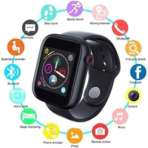 Relogio Smartwatch Z6 Digital Bluetooth Faz Ligações Musica