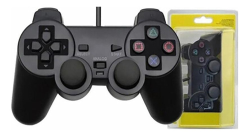 Controle Com Fio Para Playstation 2 Ps2 Dualshock Compatível
