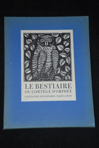 Apollinaire Le Bestiaire Poesia Ilustrado Dufy