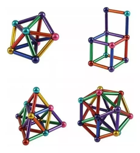 Cubo Mágico 5 mm 8 cores bolas magnéticas brinquedos a granel
