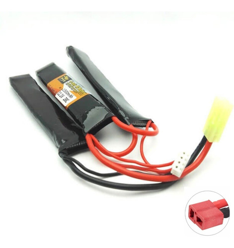 Bateria Airsoft - Paintball 11.1v 1300mah 15c Triple