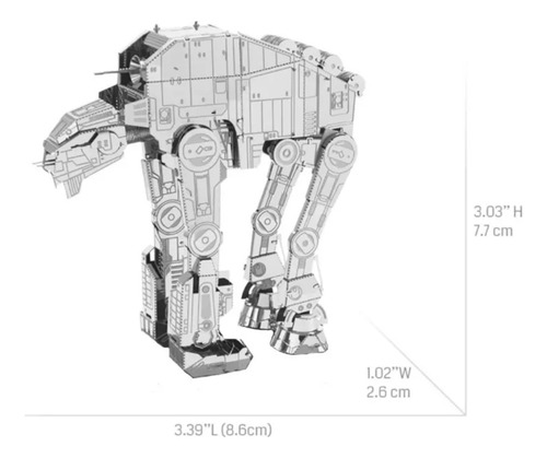 Rompecabezas 3d Star Wars At-m6 Heavy Assault Walker