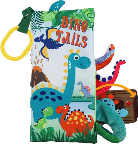 Dinosaur Baby Books Touch Touch Feel Lack Books Para Bebés,