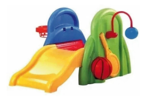 Rondi Baby Sports Con Mini Tobogan + Centro De Actividades