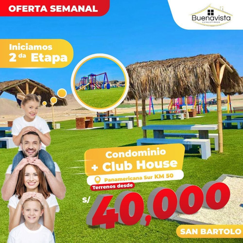 Imagen 1 de 8 de Lote 120m2 + Club Con Piscina Privado