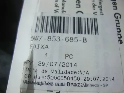 Faixa Lateral Titan Escovado Saveiro 2008/2013 - Carblue