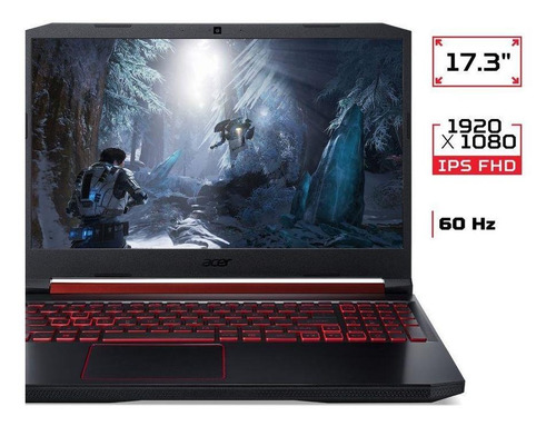 Notebook Gamer Nitro 5 An517-51-55nt Ci5 8gb 128gb Gtx 1650