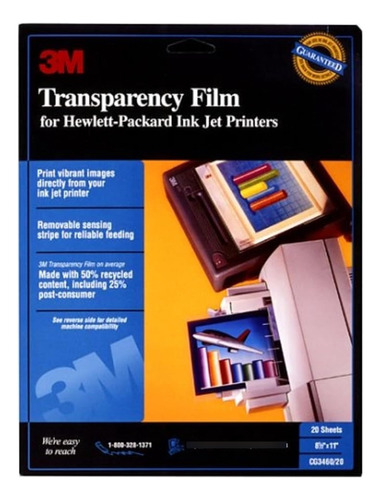 3 m Cg 3460 inkjet Transparency Film