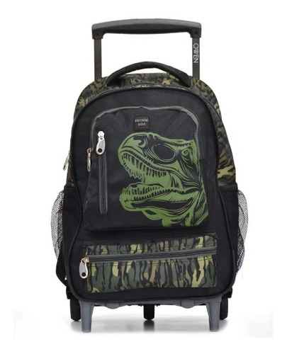 Mochila Con Carro Dinosaurio Owen Triple Rueda Tikal Belgran