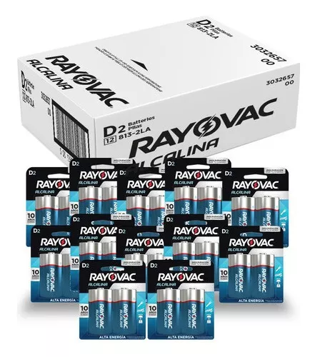 Rayovac - Pilas AAA, pila alcalina triple A, 12 unidades