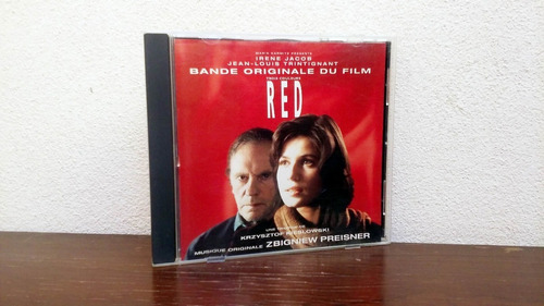 Trois Couleurs Red - Soundtrack Zbigniew Preisner * Cd Usa