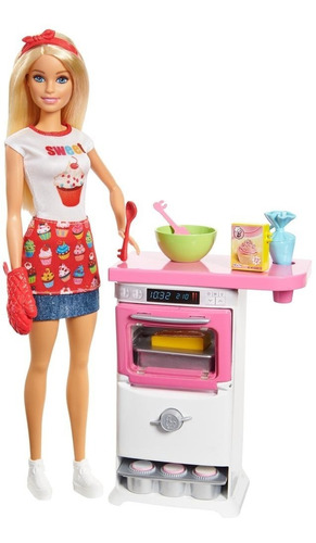 Barbie Cocina Y Crea Chef De Pastelitos