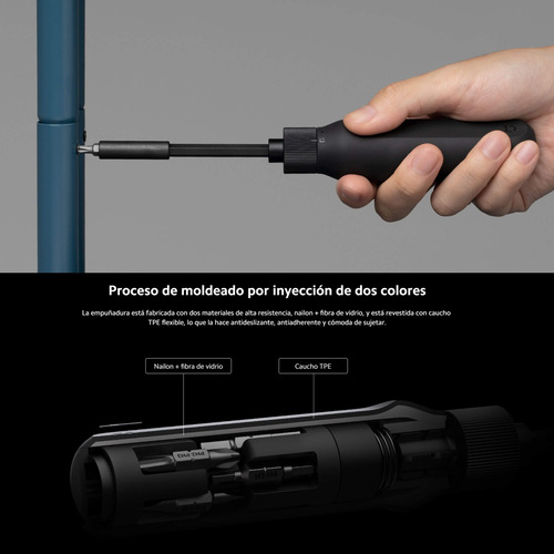 Xiaomi Mi 16-en-1 Destornillador Ratchet, 16 Puntas Acero S2