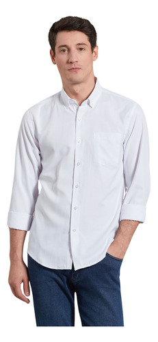 Camisa Devré Casual Ratier Blanca  Hombre 42d000290017-pr