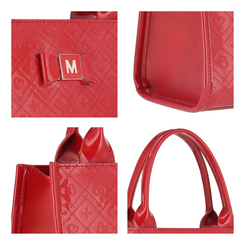 Bolsa Satchel Para Mujer W Capsule Rojo Hbeleonore5cw