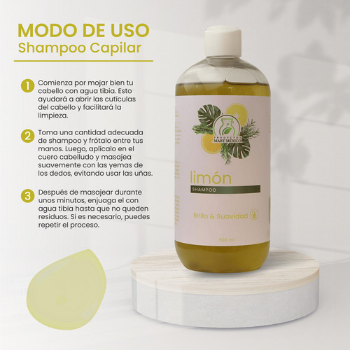 Shampoo De Limón Capilar 500 Ml