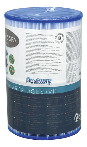 Cartucho De Filtro Tipo Vi Hidromasaj Spa Bestway 60311