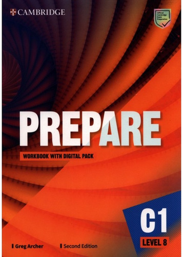 Prepare Level 8 Workbook Digital Pack C1 - Cambridge