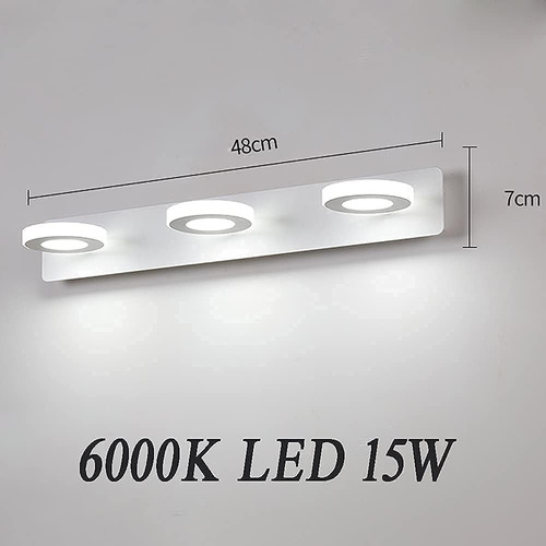 Luminária Teto Led Tripla Branca Ajustável Bivolt