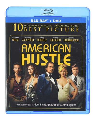 Blu-ray + Dvd American Hustle / Subtitulos En Ingles