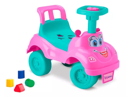 Carrinho de Empurrar Andador Toymotor Motoca Velotrol de Empurrar