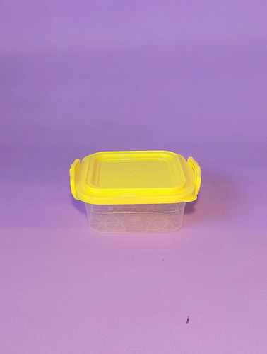 6 Contenedores Cuadrados De 300 Ml, Recipientes Complan