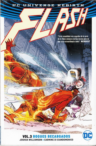 Comic Universo Rebirth Flash Volumen 3 Rogues Recargados