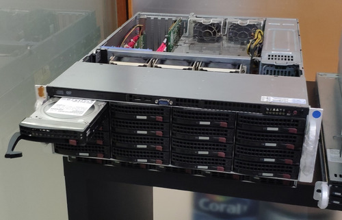 Imagem 4 de 5 de Servidor Super Micro 16 Baias | 14 Discos De 2tb