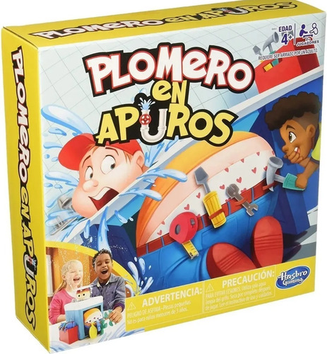 Plomero En Apuros Original Hasbro Juego De Mesa 