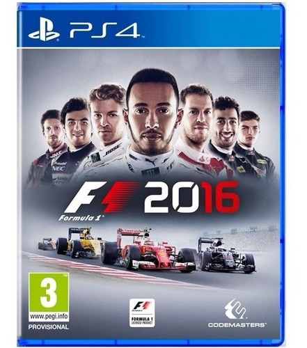 F1 2016 Dos Mil Dieciseis Playstation 4 Ps4