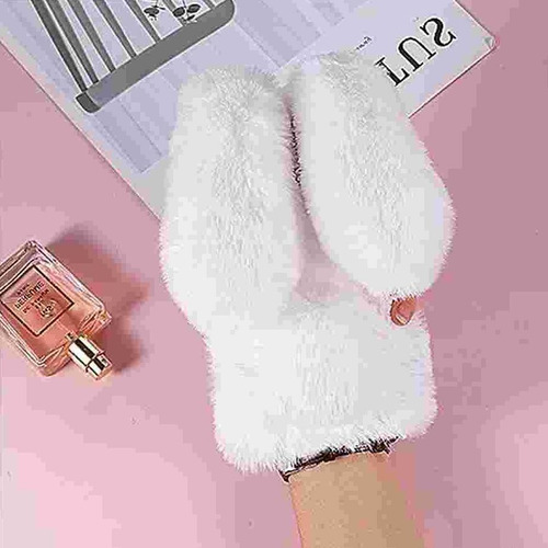 Funda Para Oppo Reno 12f 5g Conejo De Felpa Encantador Y
