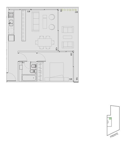 Imagen 7 de 29 de Departamento - Barracas