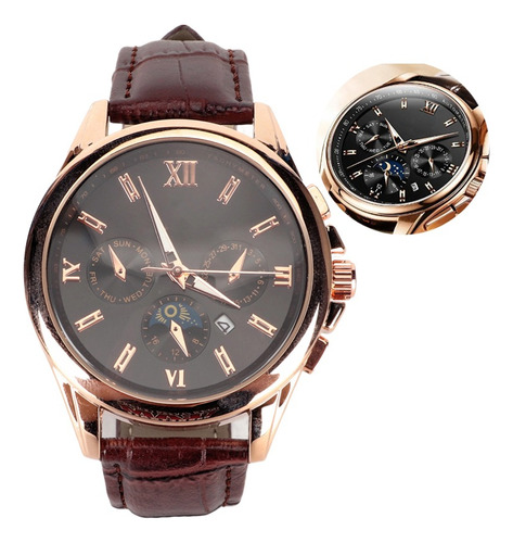 Reloj Hombre Elegante Original Moda Impermeable, Regalos