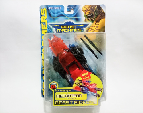 Transformers Beast Machines Mechatron Hasbro D 2000 Cerrado (Usado)