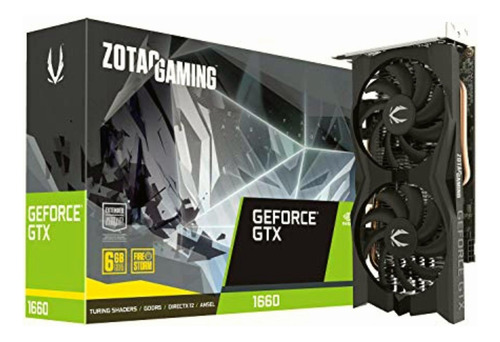 Zotac Geforce Gtx 1660 6gb Gddr5 192 Bits Tarjeta Gráfica